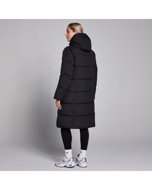 Mp Black Long Padded Puffer Jacket