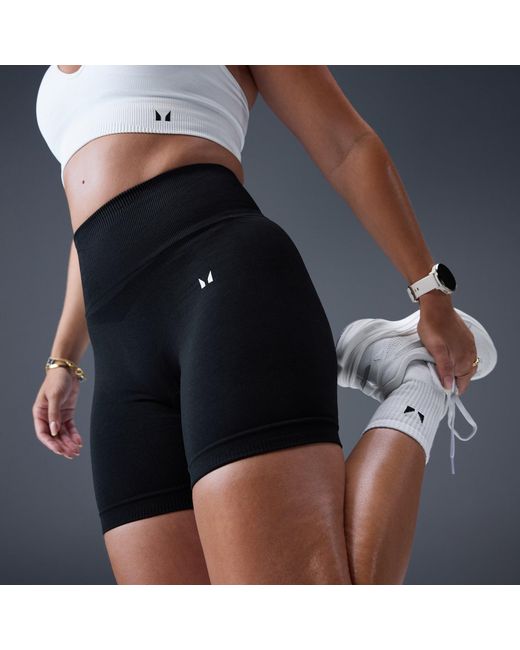 Mp Black Teo Seamless Scrunch Shorts