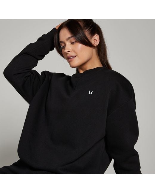 Mp Black Basics Oversized Sweatshirt
