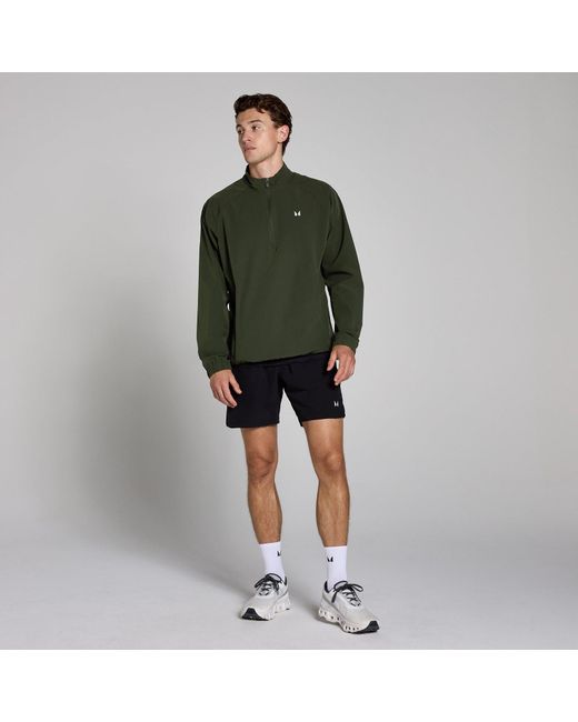 Mp Green Lightweight Windbreaker for men