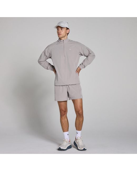 Mp Gray Lightweight Windbreaker for men