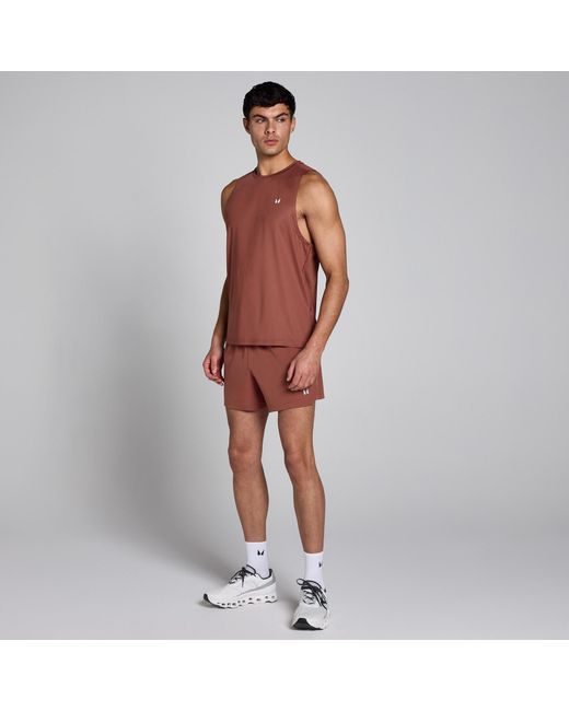 Mp Red Training Tank for men