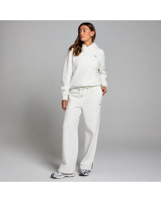 Mp White Basics Straight Leg Joggers