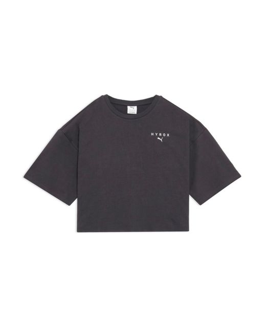 PUMA Blue X Hyrox World Cropped Tee