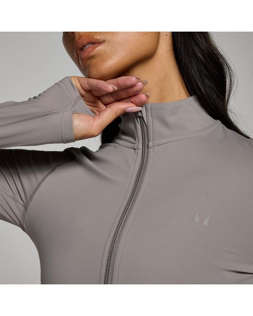 Mp Gray Teo Cropped Jacket