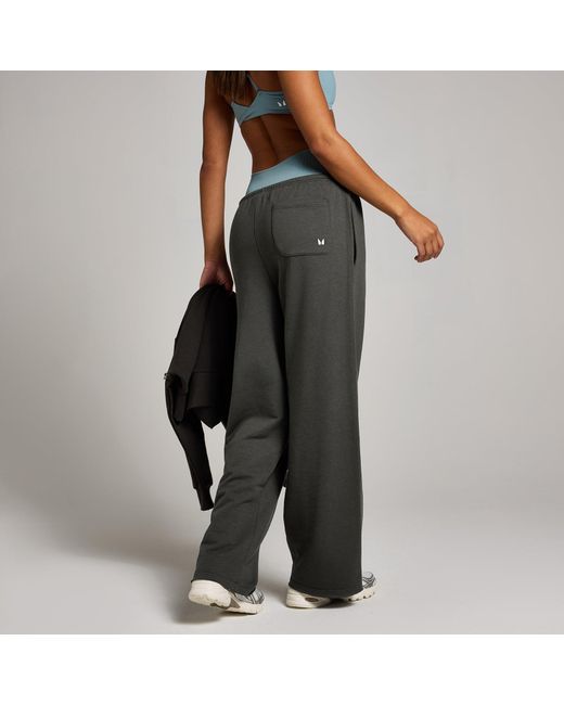 Mp Gray Teo Mid-Rise Straight Leg Joggers