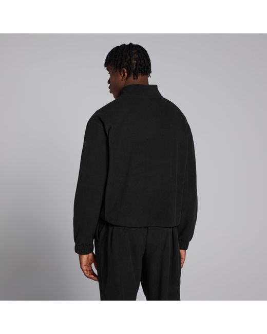 Forro Polar Con Cremallera De 1/4 Para Hombre De Mp de hombre de color Black