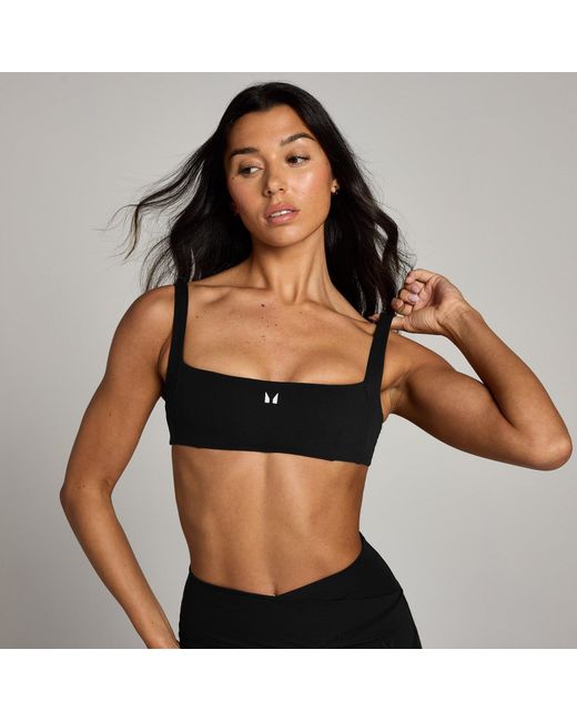 Mp Black Studio Open Back Sports Bra