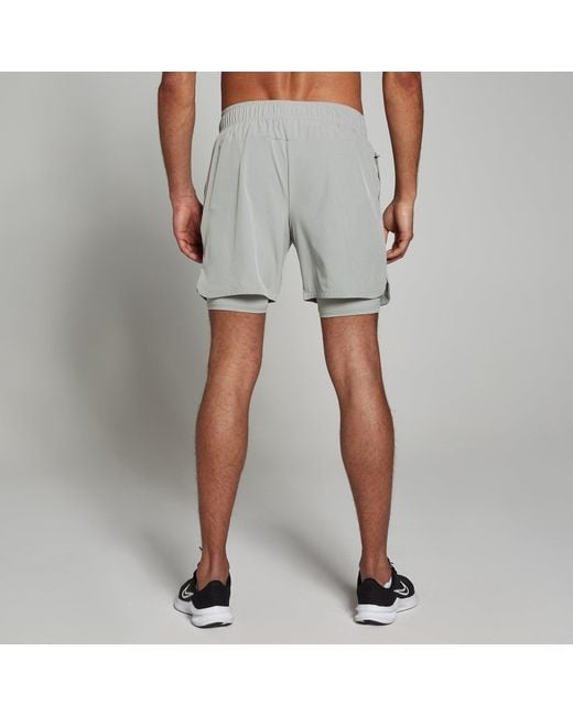 Mp Gray 2-in-1 Training Shorts for men