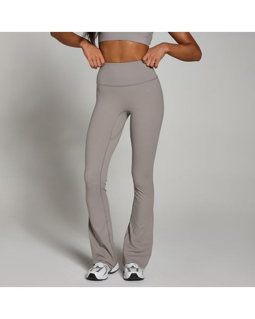Mp Gray Teo Flared Leggings