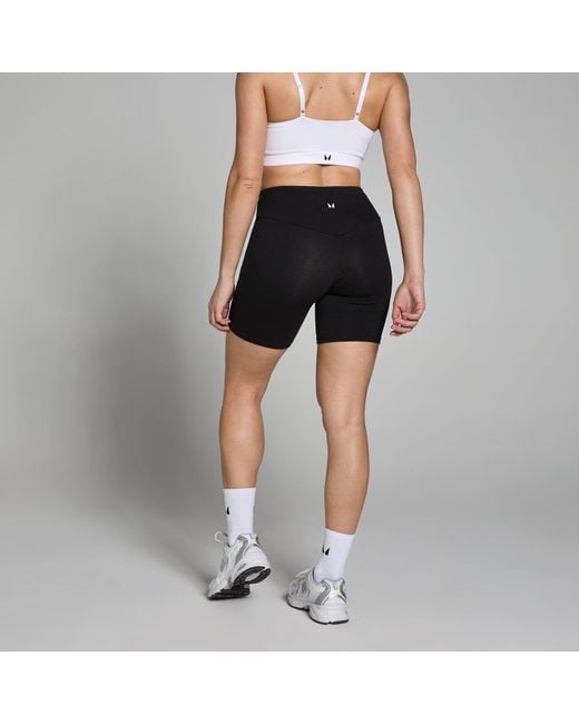 Mp Black Basic Cycling Shorts