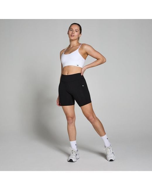 Mp Black Basic Cycling Shorts