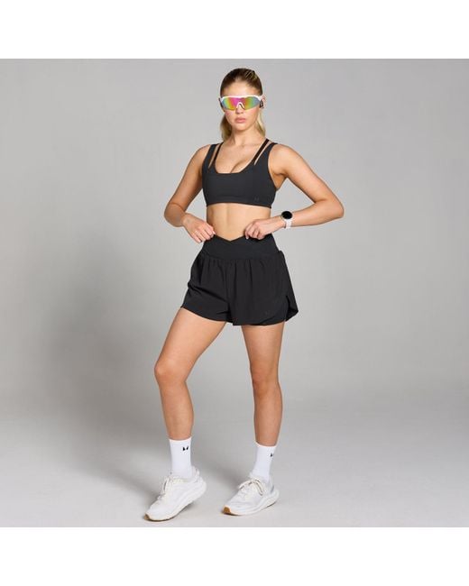Mp Black Teo Double Layer Sports Bra
