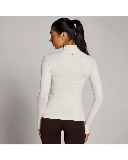Mp Gray Teo Ultra Seamless Zip Up Jacket