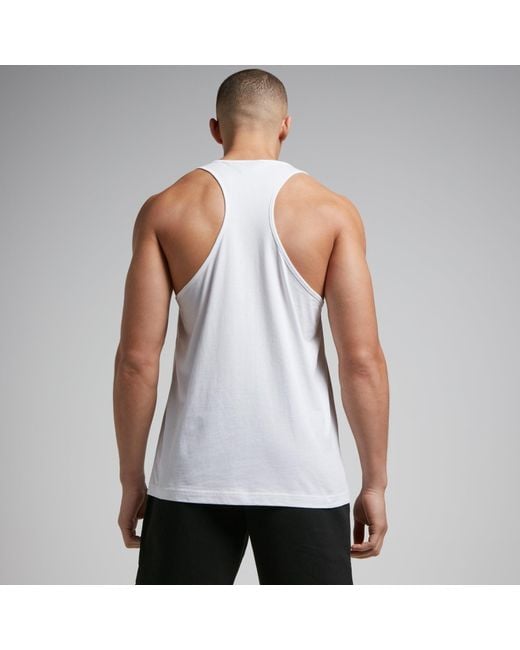 Mp White Rest Day Vest for men