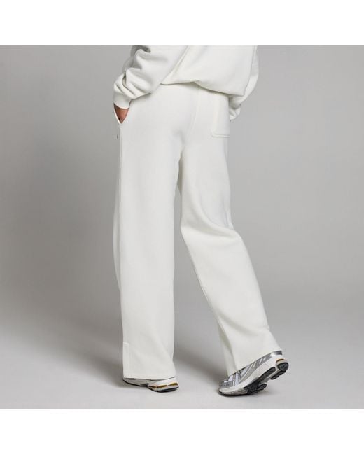 Mp White Basics Straight Leg Joggers