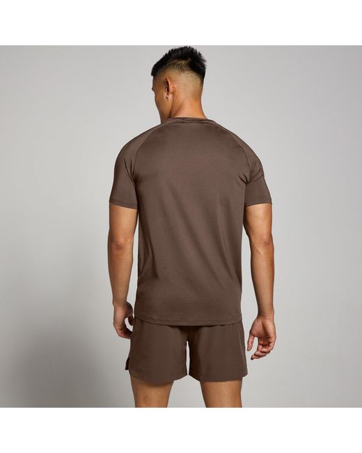 Mp Brown Training T-Shirt for men