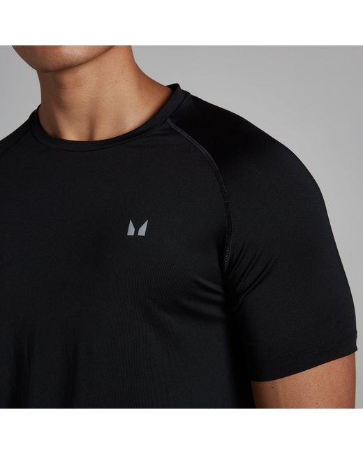 Mp Black Training Short Sleeve T-shirt for men