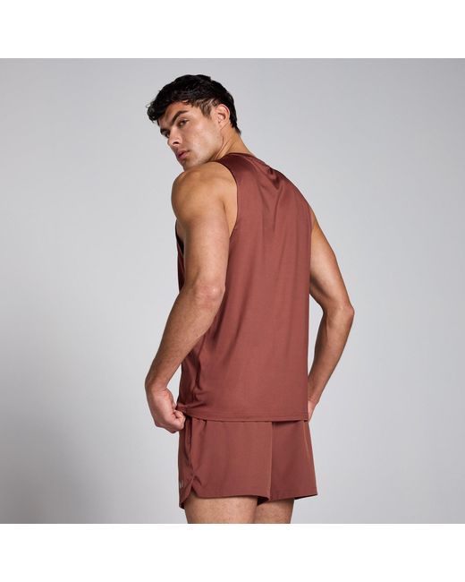 Mp Red Training Tank for men