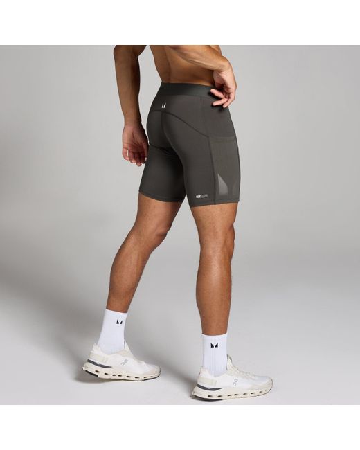 Mp Gray Teo Coression Shorts for men