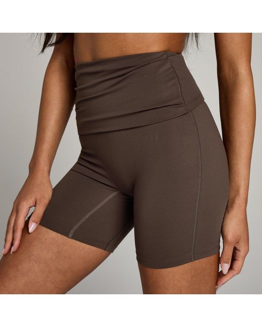 Mp Brown Studio Fold Over Short