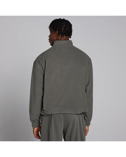 Mp Gray 1/4 Zip Fleece for men