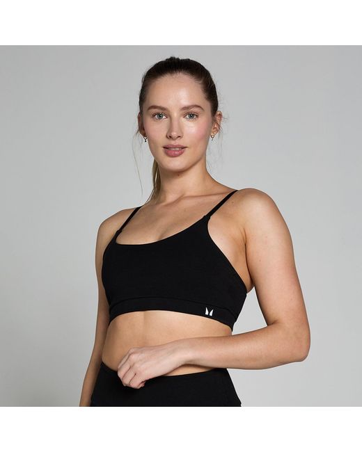 Mp Black Basic Bra