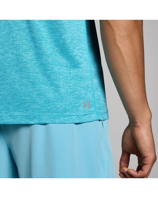 Mp Blue Teo Marl T-Shirt for men