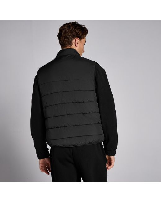 Mp Black Light Padded Gilet for men