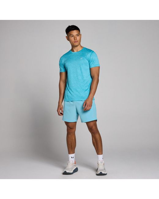 Mp Blue Teo Marl T-Shirt for men
