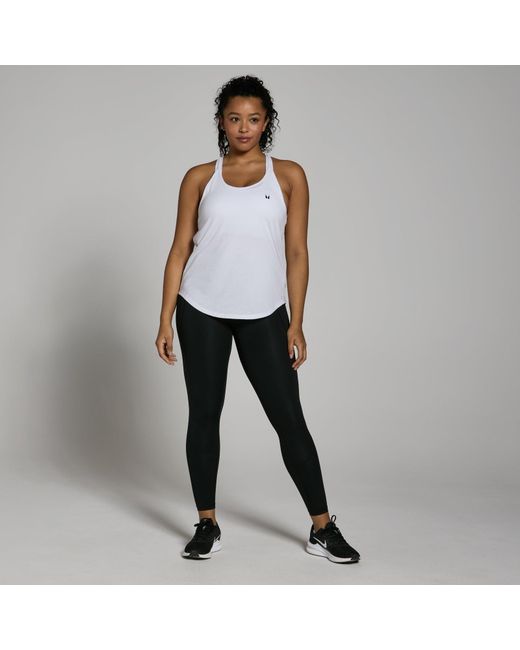 Mp White Training Strappy Vest