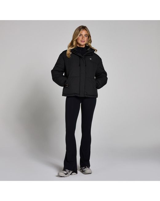 Mp Black Short Padded Puffer Jacket