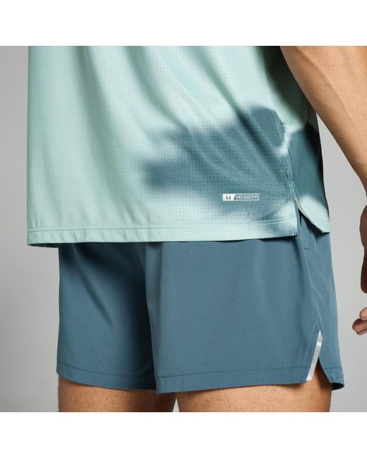 Mp Blue Velocity Mesh Print Tank for men