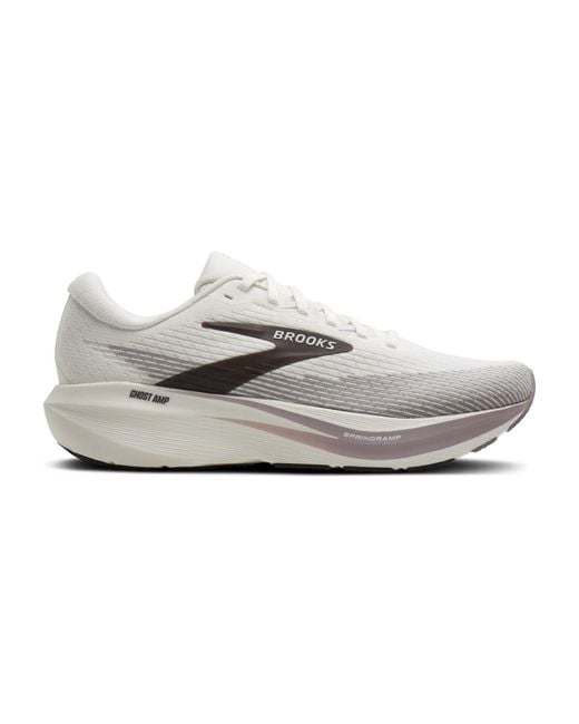 Brooks Metallic Ghost Amp- Coconut/ Dove/Raisin for men