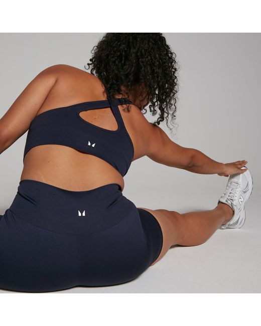 Mp Blue Shape Seamless Sports Bra