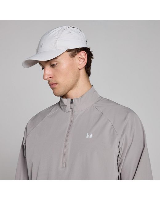 Mp Gray Lightweight Windbreaker for men