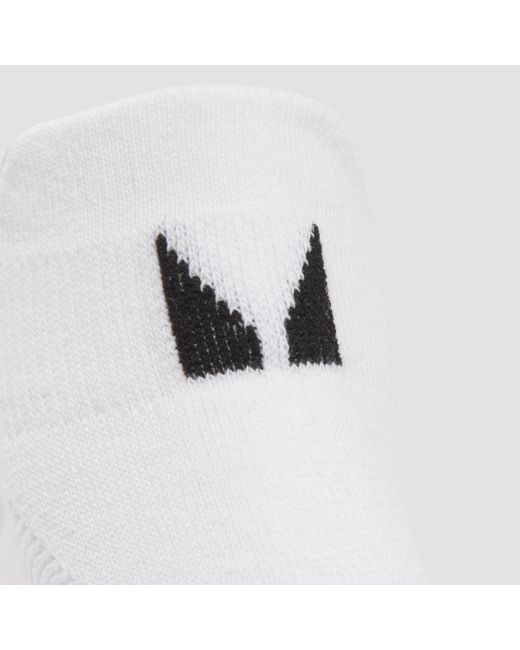 Mp White Unisex Trainer Socks (3 Pack)