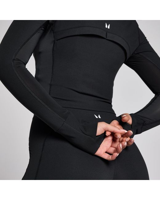 Mp Black Teo Studio Cropped Jacket