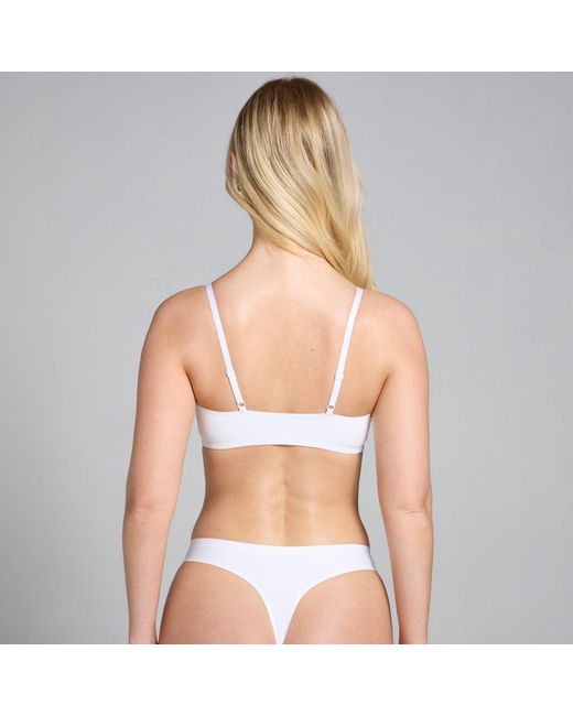 Mp White No Vpl Bra