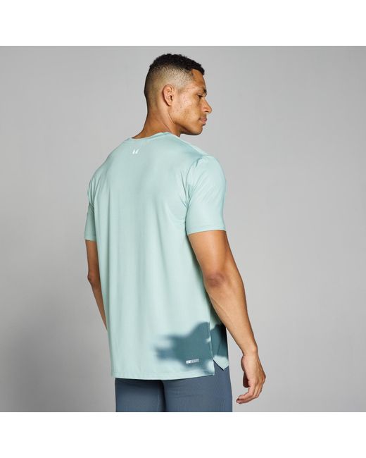 Camiseta De Rejilla Con Estaado Gráfico Velocity Para Hombre De Mp de hombre de color Blue