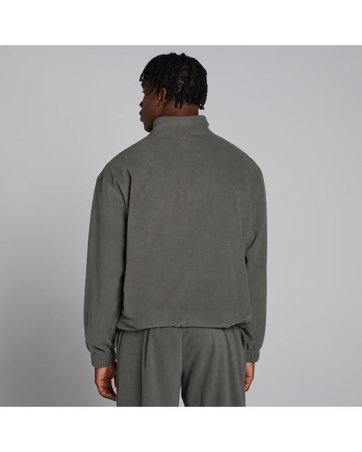 Pile Con Cerniera 1/4 Da Uomo di Mp in Gray da Uomo