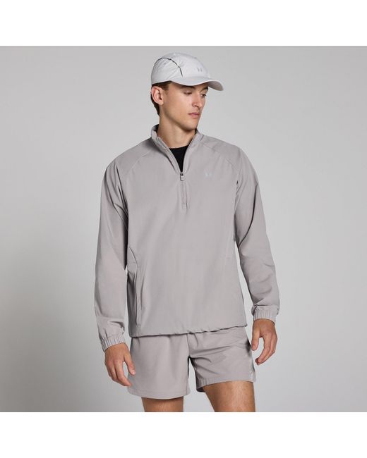 Mp Gray Lightweight Windbreaker for men