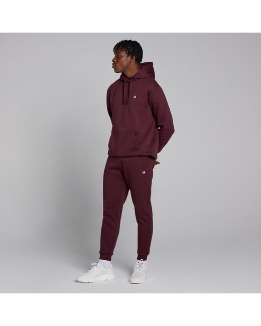 Mp Red Rest Day Joggers for men