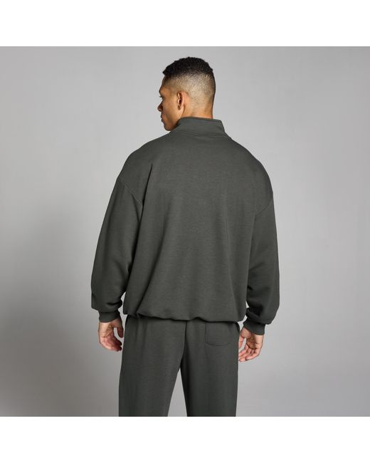 Mp Gray Teo 1/4 Zip for men