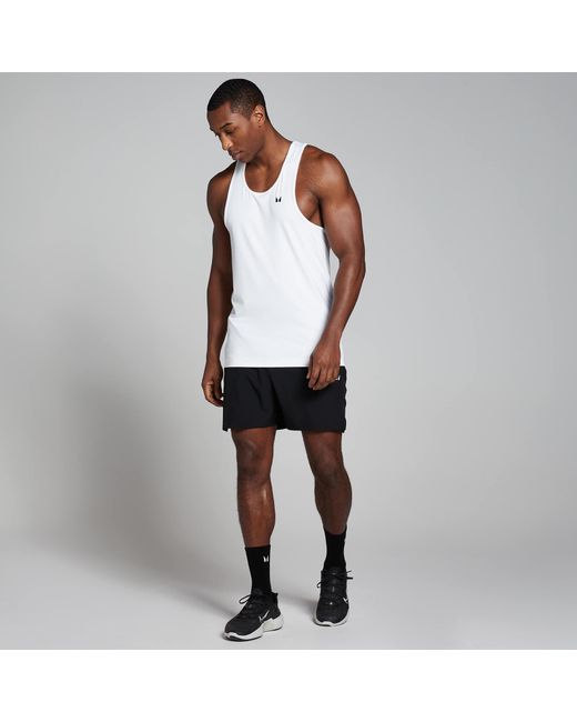 Mp White Training Vest for men