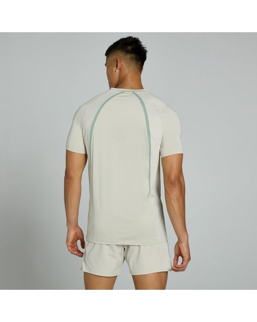 Mp Gray Teo Panel T-Shirt for men