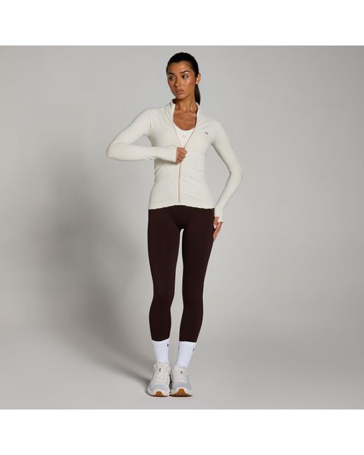 Mp Gray Teo Ultra Seamless Zip Up Jacket