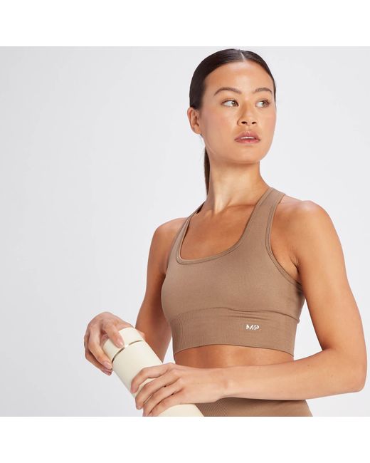 Mp Brown Shape Seamless Sports Bra