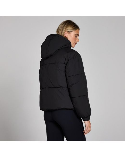 Mp Black Short Padded Puffer Jacket