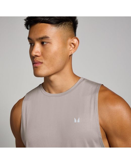 Mp Gray Training Tank for men